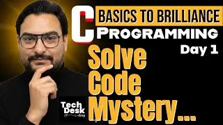 C Programming Full Course in Hindi | Understand Computer Hardware | Day 1| By Deepraj Jangid Sir