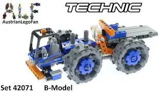 Lego Technic 42071 Articulated Truck Speed Build