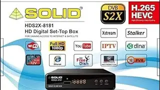 #Solid 8181 Software update for Rs.232 Cable 🖥️ Software update montage , Cs8001 box