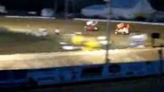 J J J Jimmy Phelps at Attica Speedway (red car)!!