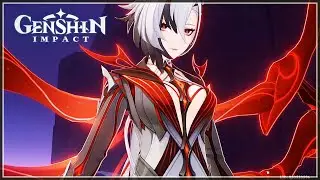 The Damselette meets The Knave Arlecchino in Nod-Krai Genshin Impact Cutscene