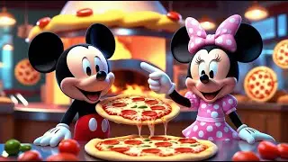 Mickey & Minnie Pizza Shop Adventure 🍕 | Fun Kids 3D Cartoon
