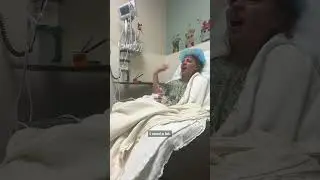 Woman has hilarious reaction under anaesthesia