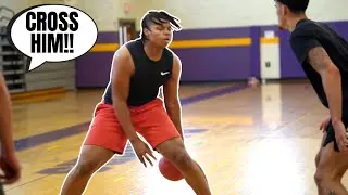 BIG MAN GOES OFF!! 5v5 Gets HEATED Part 2 (Micd Up)🏀🔥