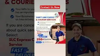 SLC Express Courier Service #airfreight  #reliableservices #swiftlinkcargo #CourierExpress #courier
