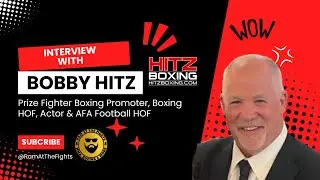 &lsquo;Boxing.. it&rsquo;s Better Live&rsquo; | Bobby Hitz on his next event on April 19, his legendary career & more.