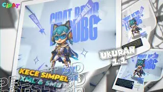 PRESET 3D UKURAN 1:1 TREND FOMO TIKTOK KECE🤯🌿DJ ISTILAH KATA HABIB JAIDAN KANE🥶😈