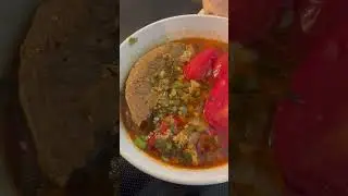 Tomato soup crab