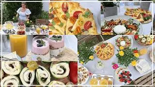 LJETNI BRUNCH NA DVORIŠTU - 6 RECEPATA :)