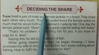 English story reading with Hindi Translation । Spoken English।। Vocabulary।। Translation। Grammar