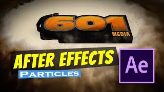 A Logo Reveal done in After Effects using particles