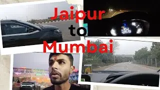 Jaipur to Mumbai ROAD TRIP #travel #travelvlog #car #mumbai #jaipur