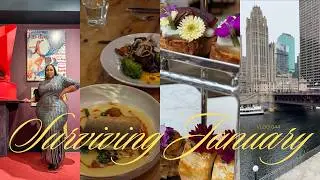 VLOG 044 | TEA SERVICE @ THE LONDONHOUSE, CHICAGO RESTAURANT WEEK, DUSABLE MUSEUM | BRITTNEYINC