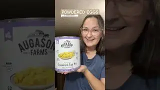 Emergency food taste test series: powdered eggs &bull; #food #cooking #powderedeggs #foodreview