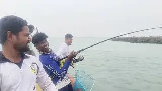 Andhara kishnapatnam fishing 