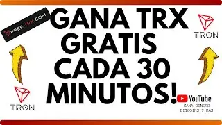 LA MEJOR PAGINA PARA GANAR TRON(Trx) GRATIS!!!!