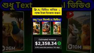 How to make AI video using mobile | Text to video Ai free | #texttovideo #aitoolsfree #shorts #ai