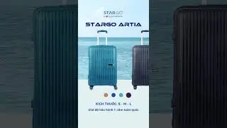 Пластиковый чемодан Stargo Artia: уникальные цвета, уникальный стиль