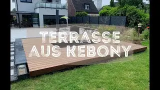 Terrassenbau mit Kebony Holz