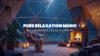 Beautiful Relaxing Music - Peaceful Kalimba & Rain Sounds - Sleep Music, Stress Relief