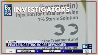 I-Team: Poison calls increase for people ingesting ivermectin, horse medicine unapproved for COVID-1