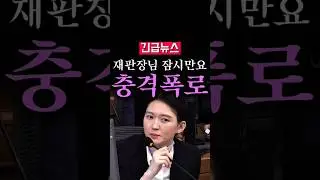 (속보) 김용현 변호인, 충격 폭로...