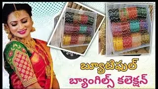 Beautiful new model stones design glass bangles
