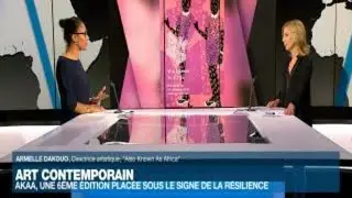 La foire d&rsquo;art contemporain africain AKAA explore le temps et son impact &bull; FRANCE 24