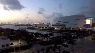 American Airlines Arena Miami - Time-Lapse