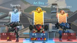 Human-robot war 5vs5 Robot Win...🤖📱