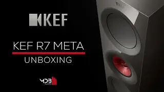 Unboxing i prezentacja kolumn podłogowych marki KEF model R7 Meta w kolorze Titanium Gloss.