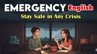 Stay Safe! Essential English Phrases for Natural Disasters & Emergencies ⛈️🌪️