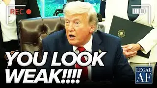 Trump CRUMBLES as He LOOKS TOTALLY WEAK