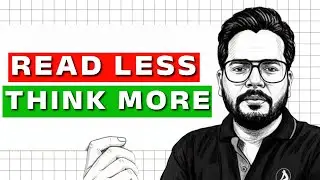 Dr. Saurav Suman shares 3 golden rules &ndash; Read Less, Think More for exam success! #motivation #video