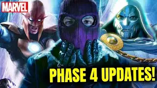 HUGE MCU PHASE 4 NEWS! Fantastic Four, Nova Movie, Thunderbolts & MORE!