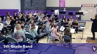 2026-01-15 5th Grade Band Concert - Lindbergh Elementary