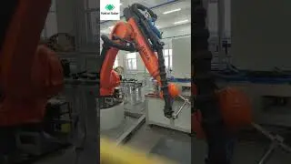 🔋 HAITAI Automatic Battery Production Line | KUKA Robot in ActionProduction line