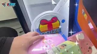 Prizes Drop Directly! 2-in-1 Ticket & Gift Machine