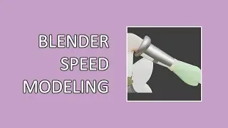 Одежда в Blender (для MMD) [Барангутай. Часть 4. Наручи] | Speed modeling | х5