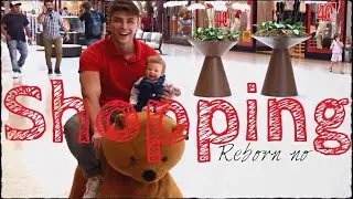 BEBÊ REBORN NO SHOPPING! REAÇÃO DAS PESSOAS PETER TOYS