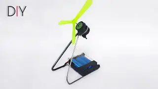 Making 12V Portable Table Fan - Rechargeable