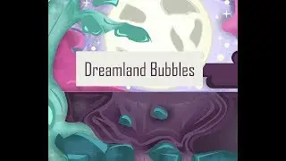 Speed art vector Dreamland Bubbles