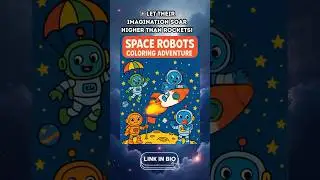 🚀 Give Wings to Imagination! | STEM & Space Coloring Adventures for Kids