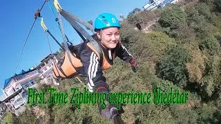 First Time Ziplining experience || NS RIDER || RIDER SILA || lady rider || LADY MOTOVLGER