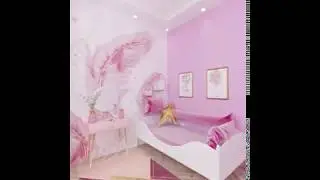 3DS MAX - ANIMATION OF A SMALL BEDROOM