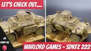 Let's check out.....Warlord Games SDKFZ 222