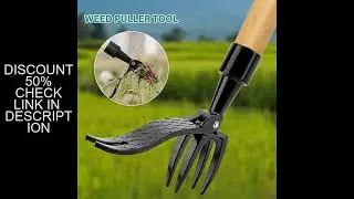 Portable standing weeder, manual weeding/pulling/rooting/garden hand tools, single weeder without po