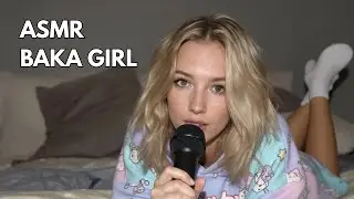 ASMR Baka Girl 😳 (voix douce, roleplay kawaii & chuchotements mignons) | Manon ASMR
