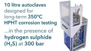 HPHT Autoclaves for long term corrosion testing