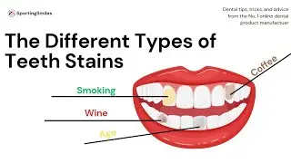 The Different Types of Teeth Stains